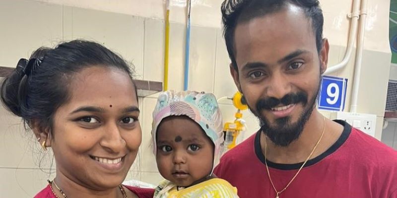 6 Month Old Baby With Eye Cancer Treated At Wadia